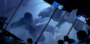 Godzilla vs. Kong concept art by Matt Allsopp