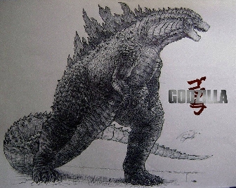 Godzilla 2014 Fan Art