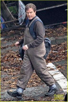 Bryan Cranston on Godzilla 2014 Set