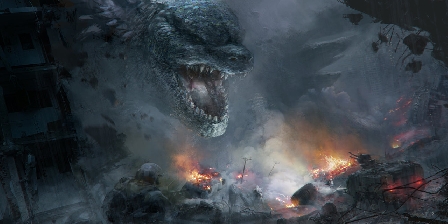 Godzilla 2014 Fan Art