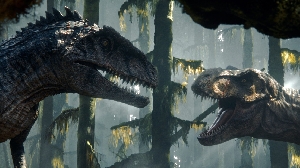 Jurassic World 3 Giganotosaurus vs. T-Rex