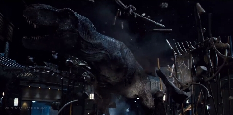 Jurassic World T-Rex Entrance