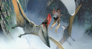 Jurassic Park 3 'Pteranodons' Concept Artwork