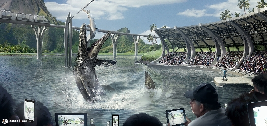 Jurassic World Movie Concept Artwork