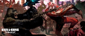 Kong vs. Skar King concept art