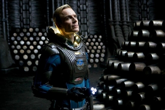 David in Alien Cargo Bay