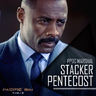 Idris Elba is PPDC Marshal Stacker Pentecost.