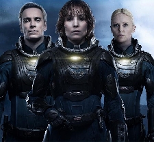 Prometheus Poster - Shaw, David and Vickers