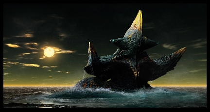 Scunner Kaiju Concept Art for Pacific Rim