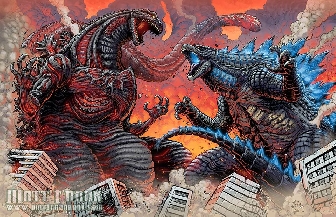 Shin-Gojira vs Godzilla 2014