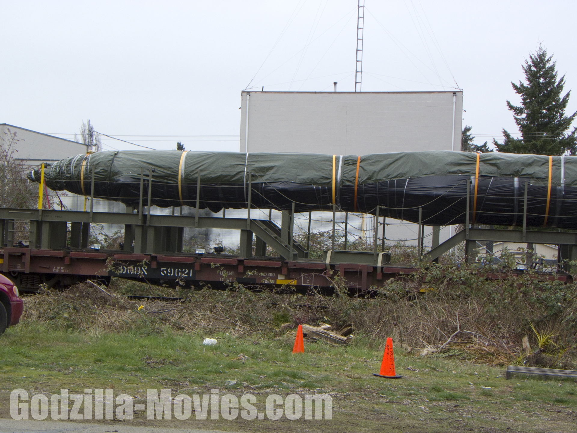 More Godzilla 2014 Set Photos