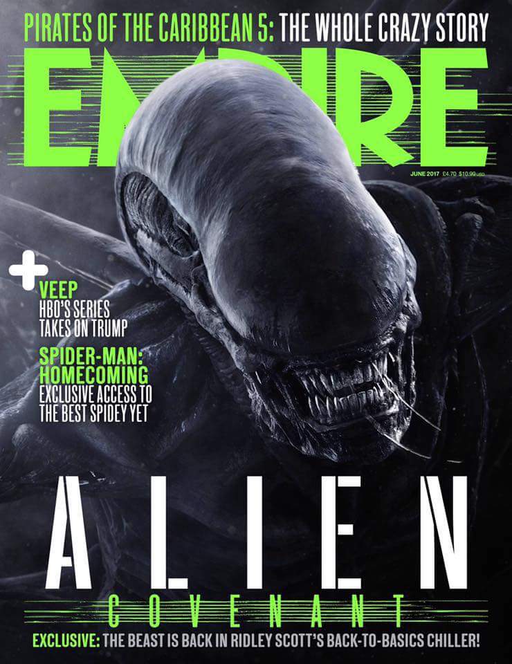 Alien: Covenant Empire Magazine Cover