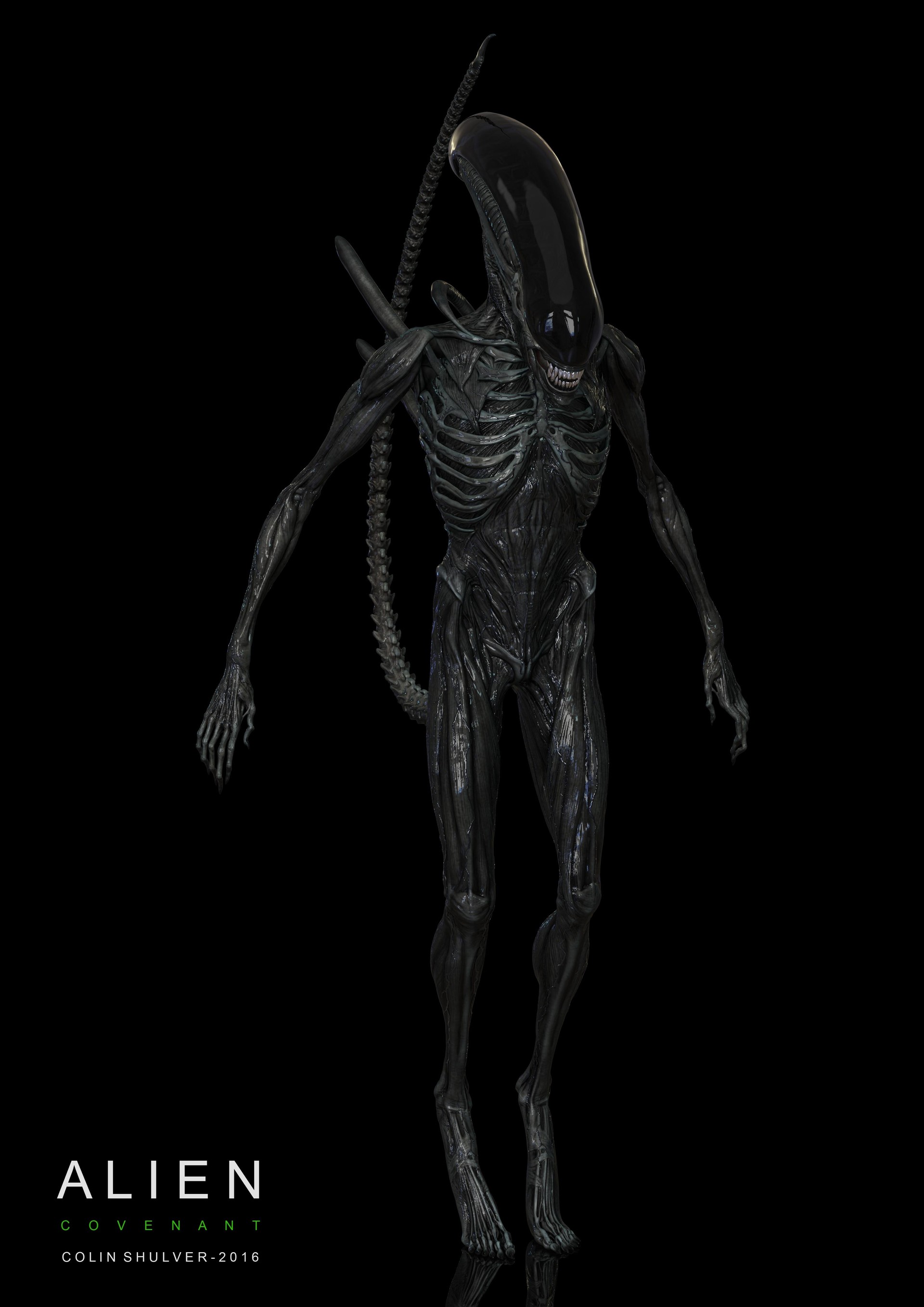 Alien: Covenant Protomorph by Colin Shulver