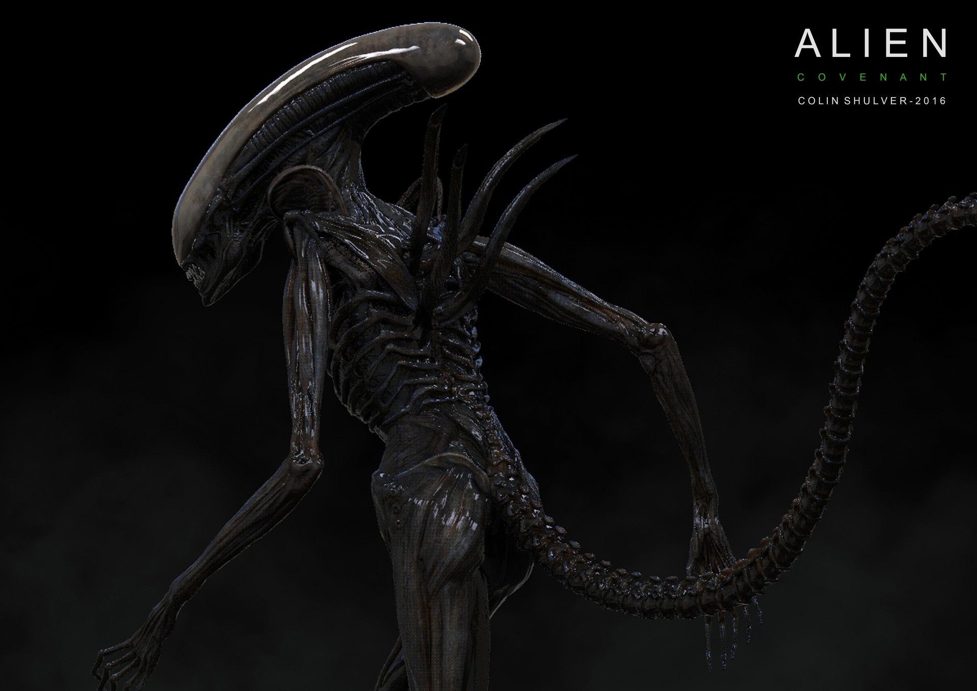 Alien: Covenant Protomorph by Colin Shulver