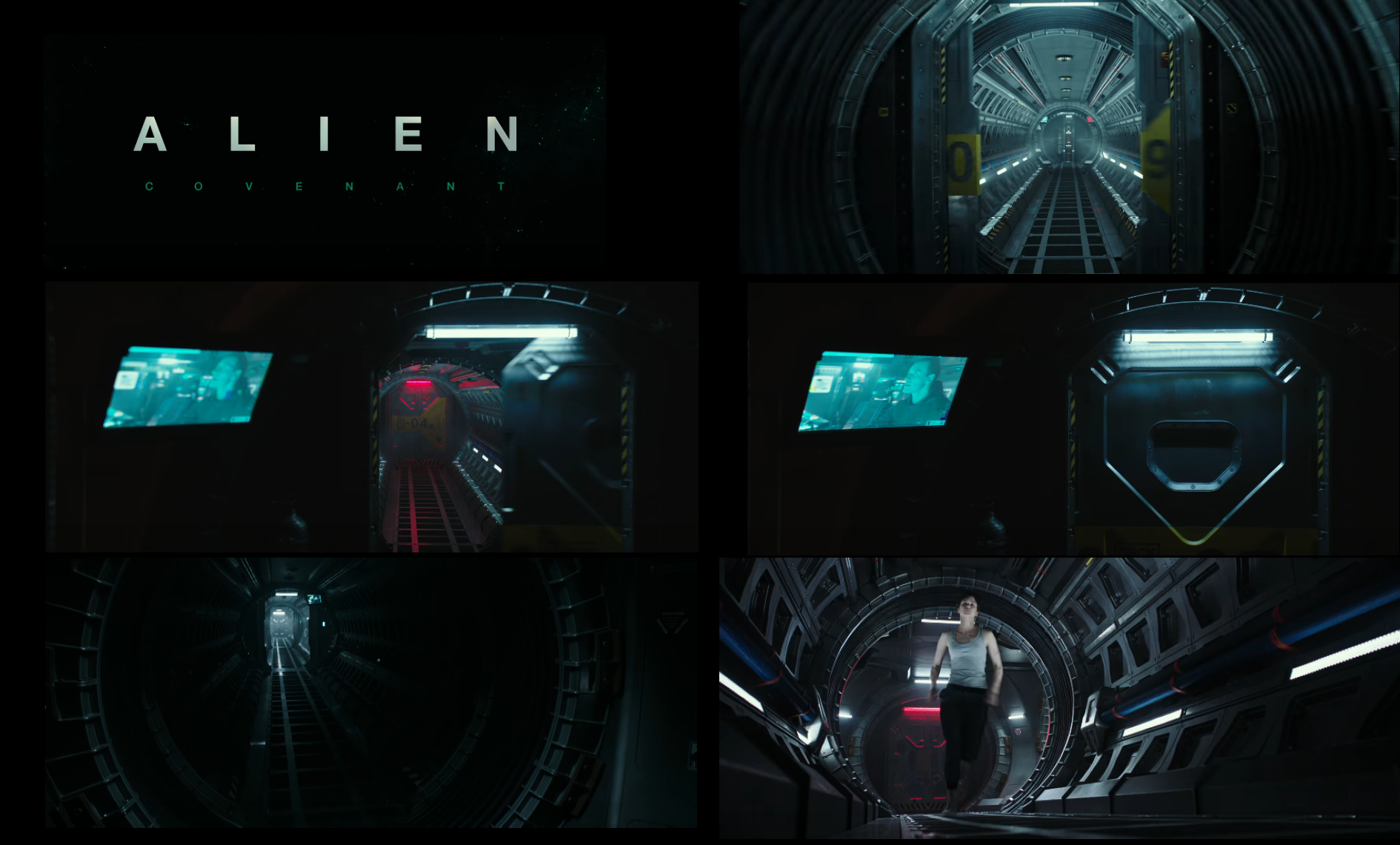 Alien: Covenant Straight Corridor (Inside)