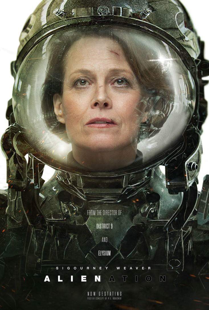 Alien 5 Alienation fan poster