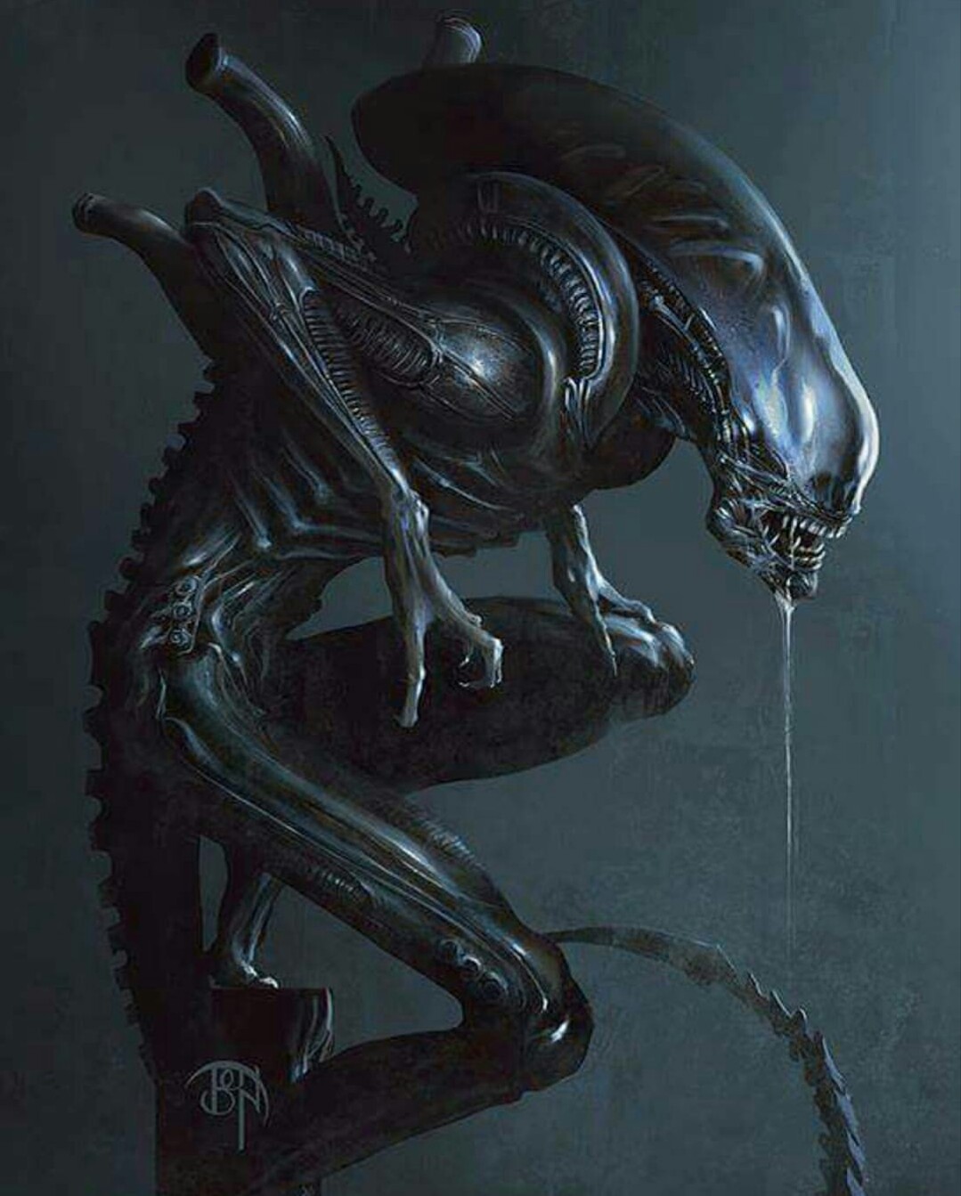  Alien Xenomorph  by Benny Kusnoto Alien  Fan Art Image Gallery