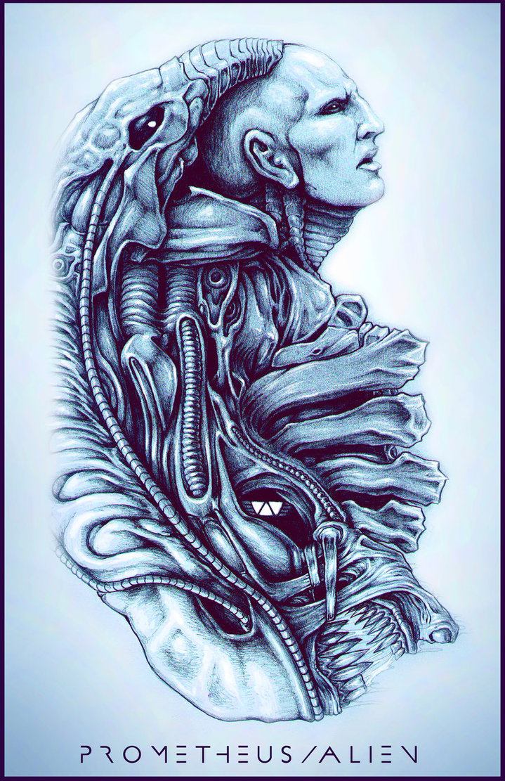 Alien Prometheus Fan Poster Concept