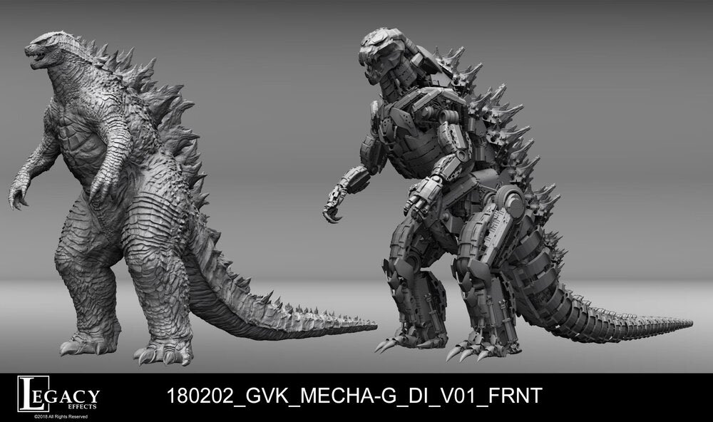 Alternative Mechagodzilla designs