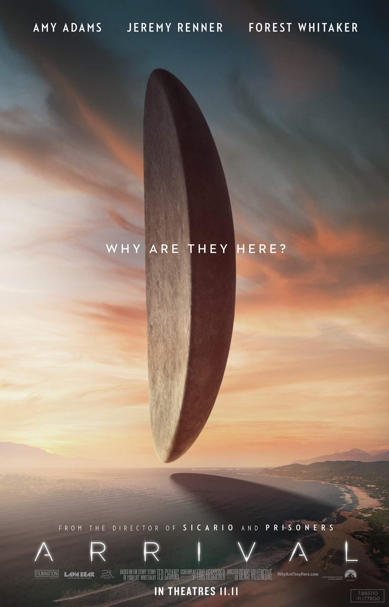 Arrival Movie poster