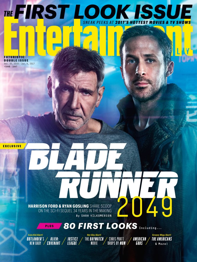 Blade Runner 2049 Entertainment Weekly Cover
