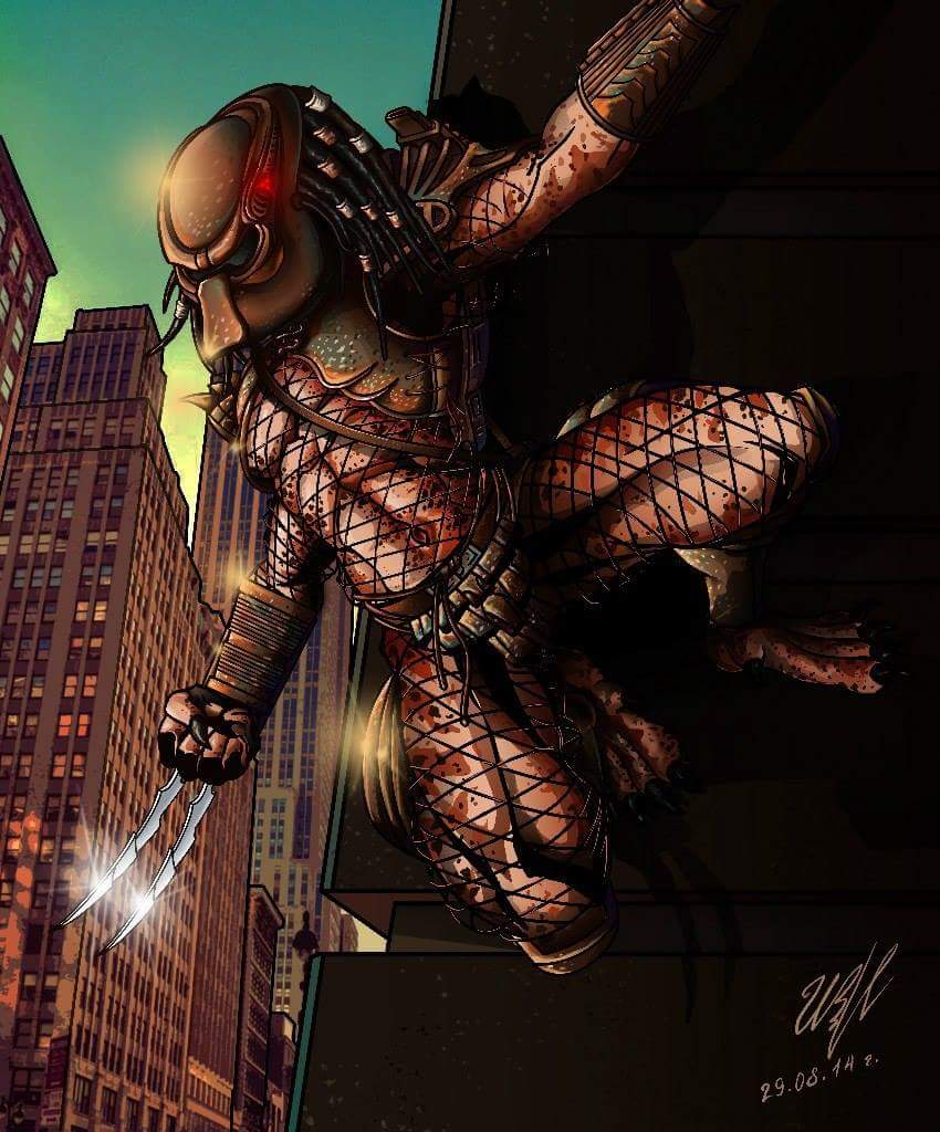 City Hunter PREDATOR fan art