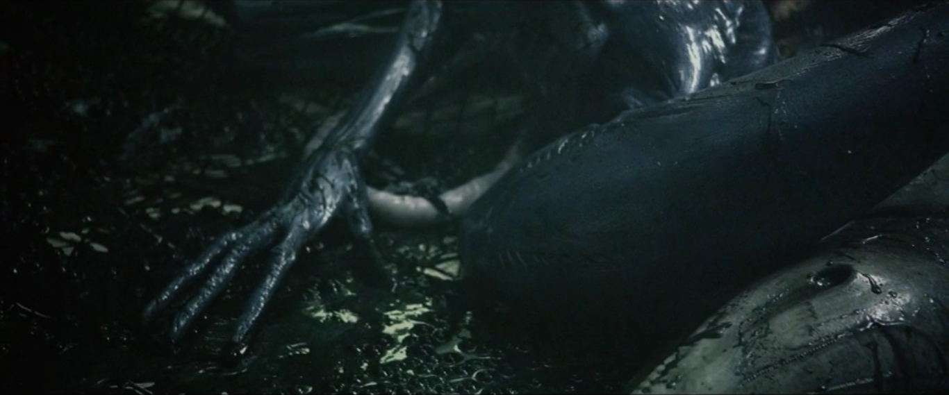 Deacon Alien Bursting Scene in Prometheus