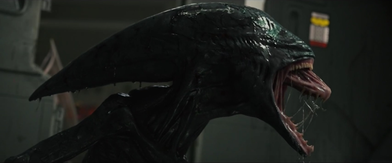 Deacon Alien Bursting Scene in Prometheus