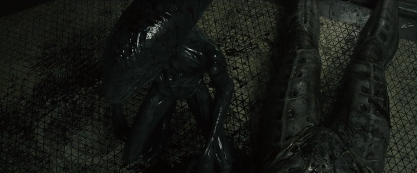 Deacon Alien Bursting Scene in Prometheus