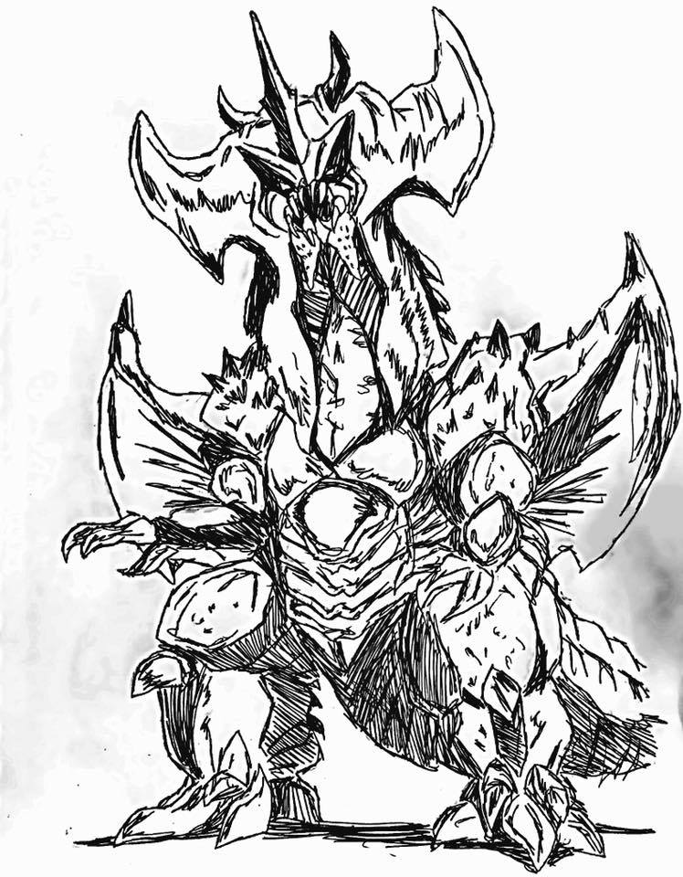 Destoroyah Sketch