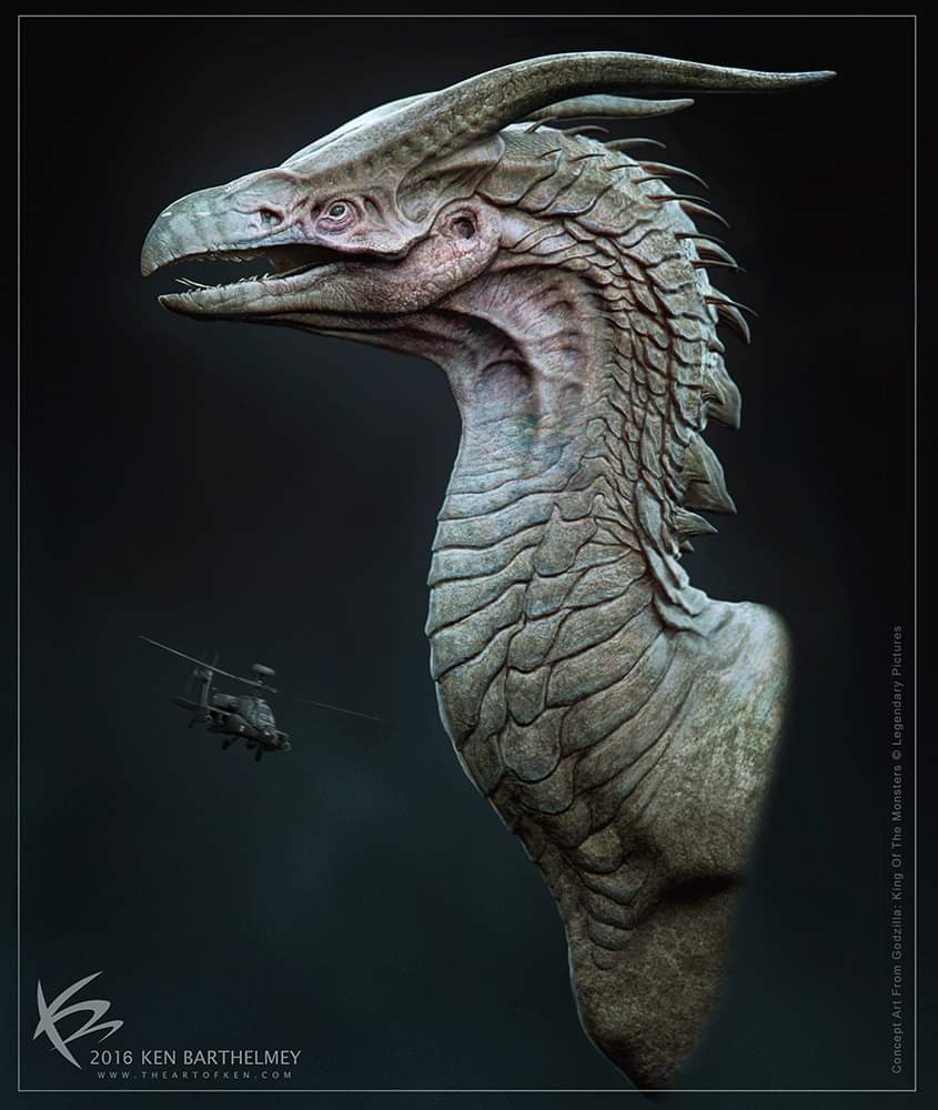 Early Rodan Concept by Ken Barthelmey