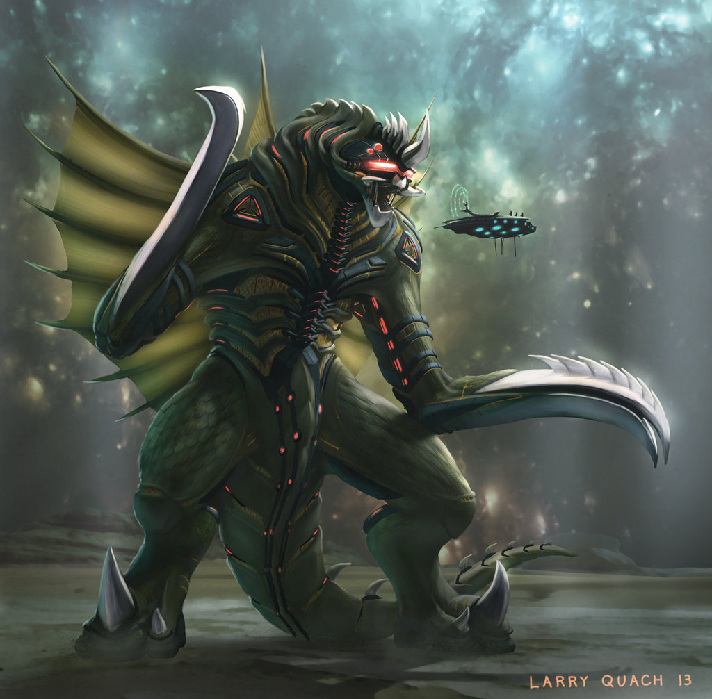 Another Gigan Concept by Larry Quach