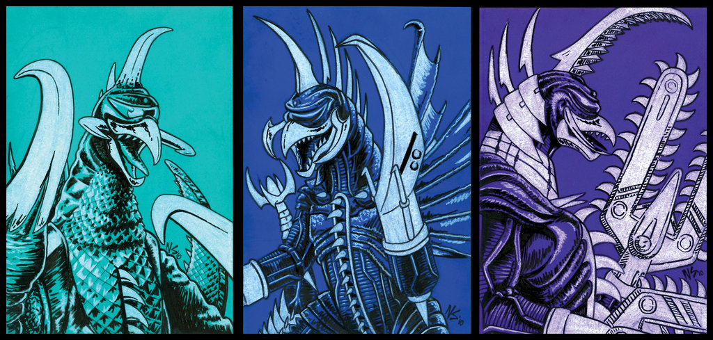 Different Versions of Gigan