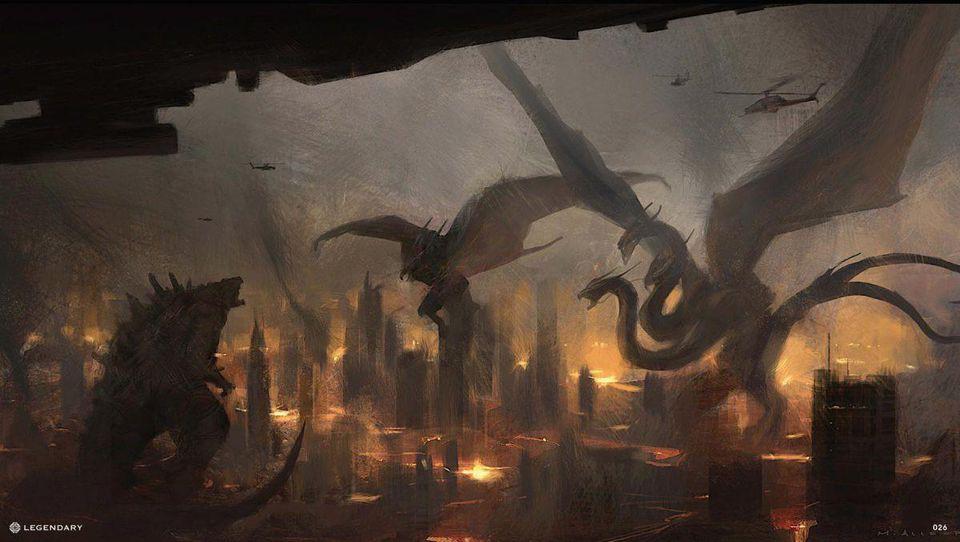 Godzilla 2: King of the Monsters 2019 Concept Art