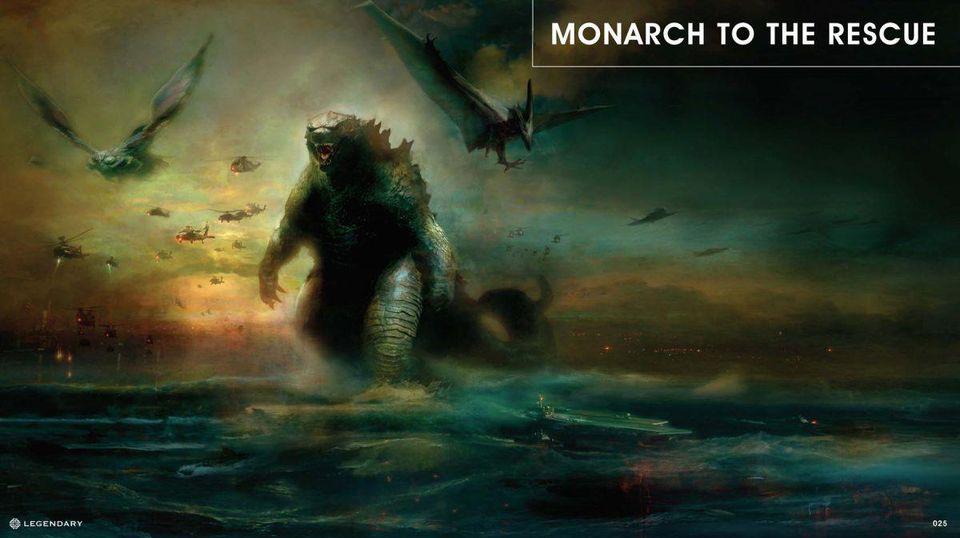 Godzilla 2: King of the Monsters 2019 Concept Art