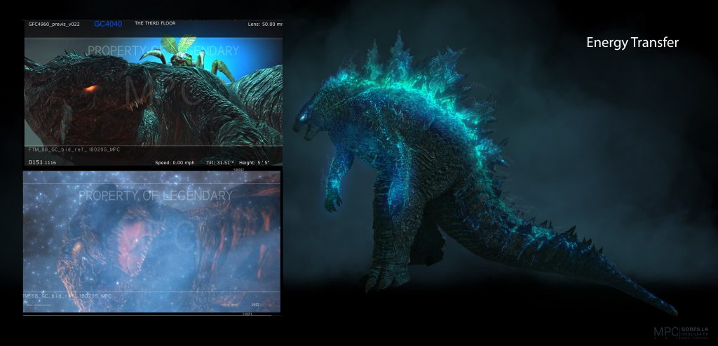 Godzilla 2 concept art by MPC