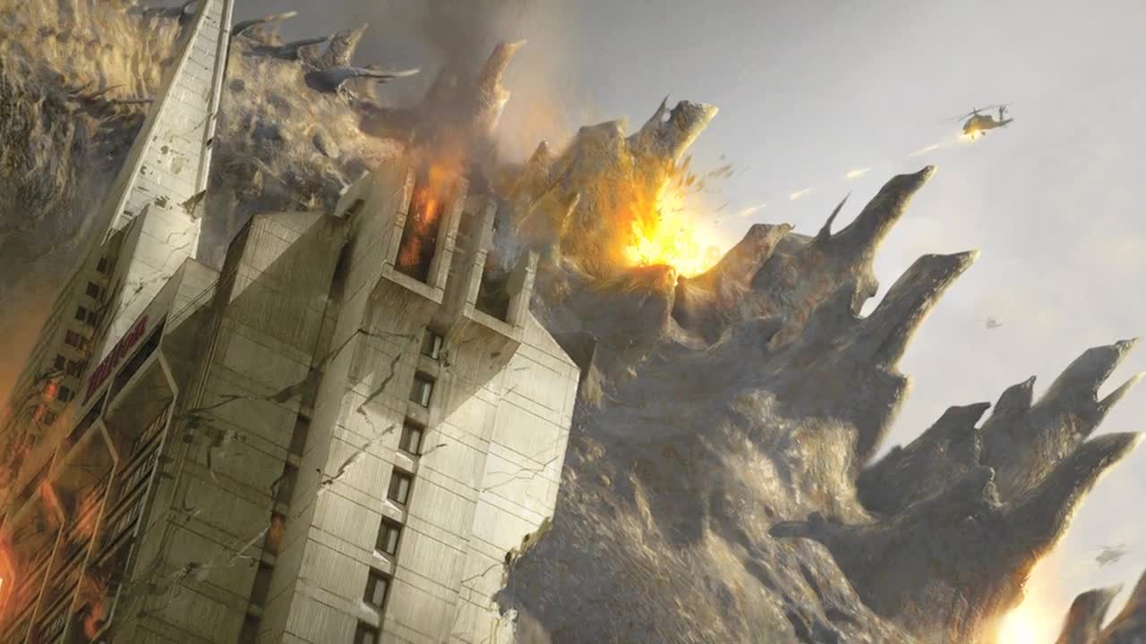 Official Godzilla Concept Artwork