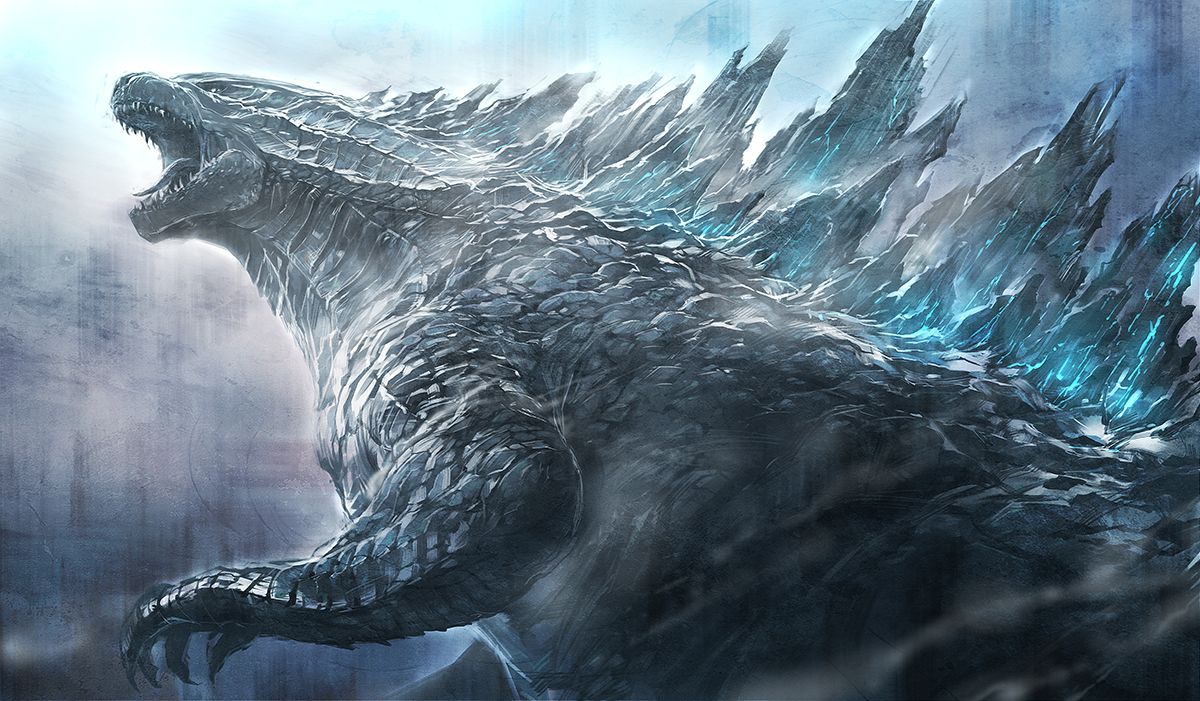 Godzilla 2014 Gojira Rises Fan Art