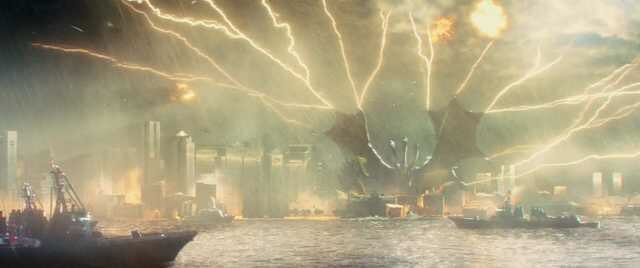 Godzilla throwdown TV spot screenshots