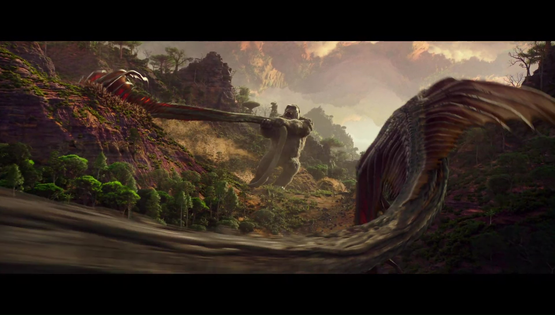Over 65 Godzilla vs. Kong (2021) Trailer Screenshots Taken ...