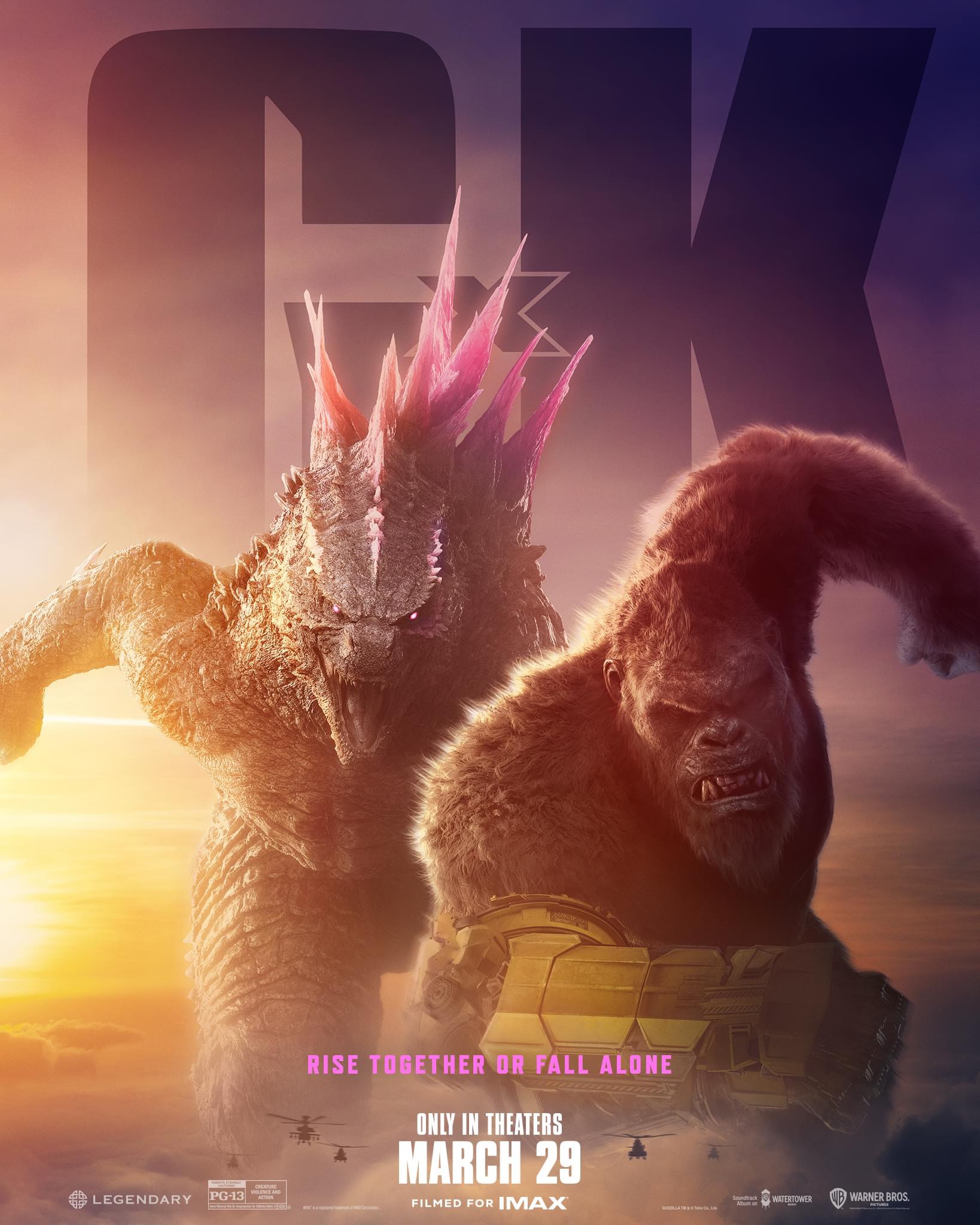 Godzilla x Kong: The New Empire Poster 2