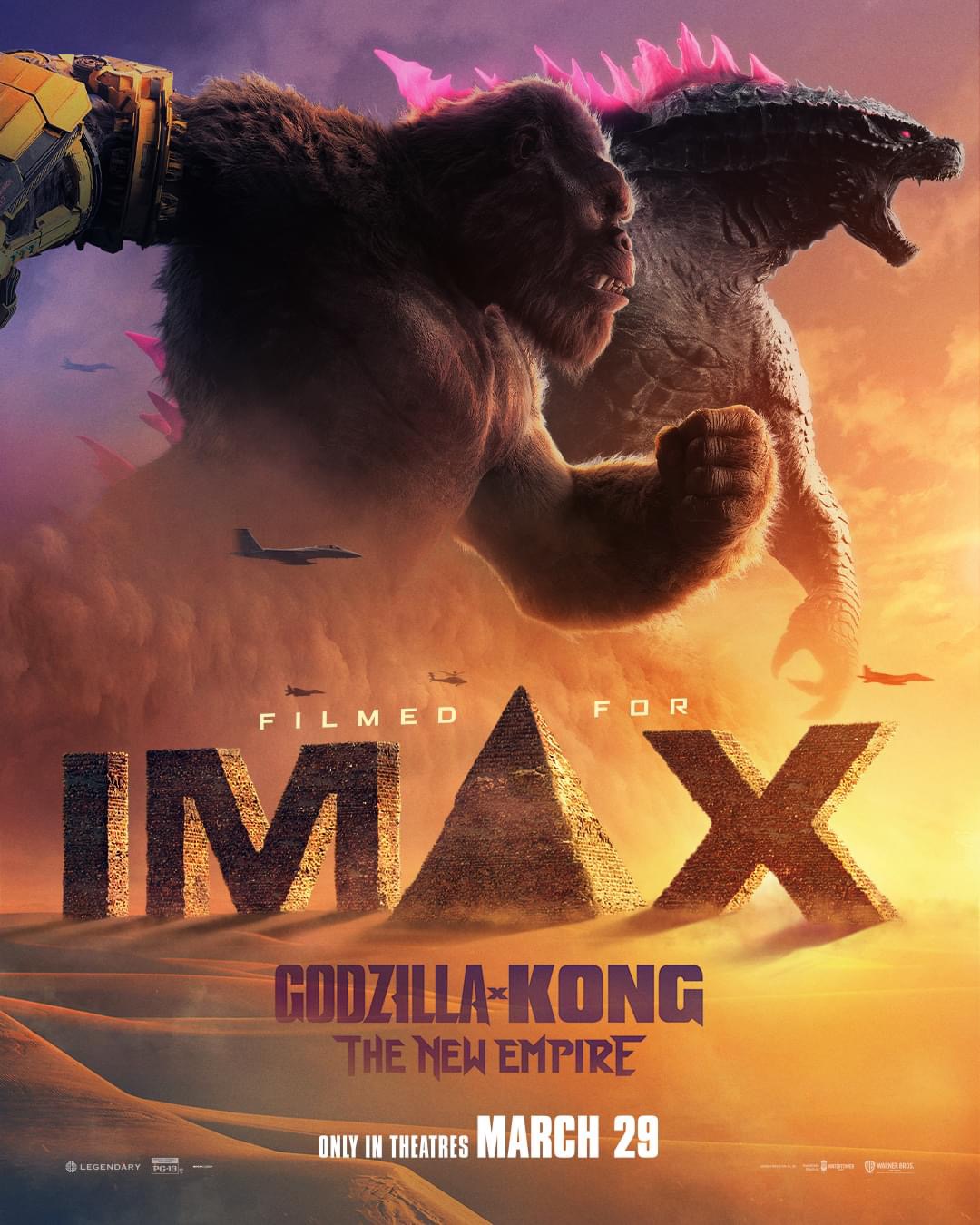 Godzilla x Kong IMAX poster ver 2