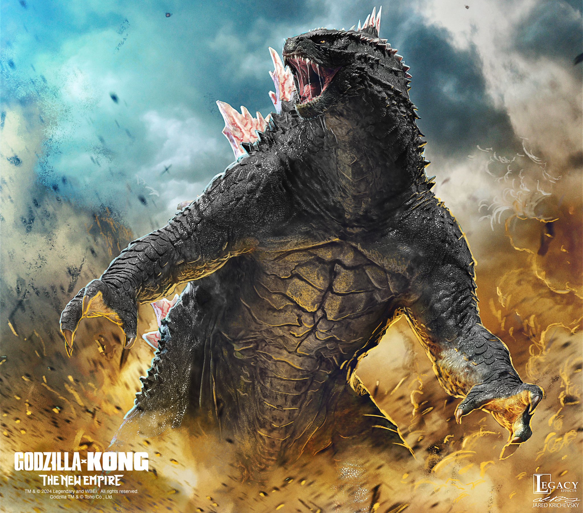Godzilla x Kong official concept artwork
