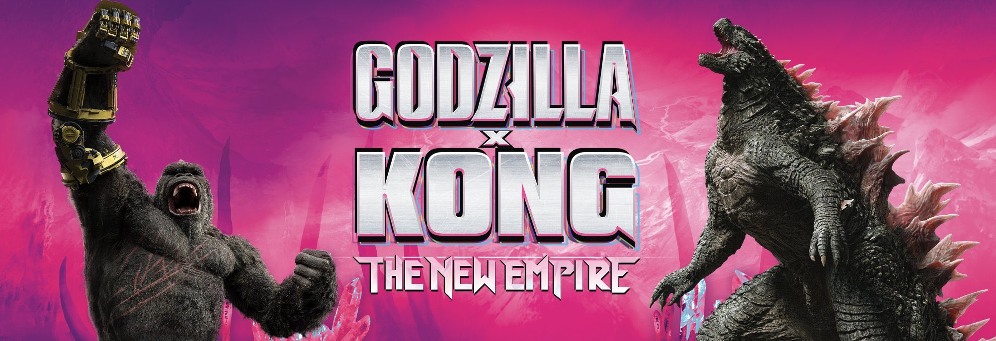Godzilla x Kong promo banner