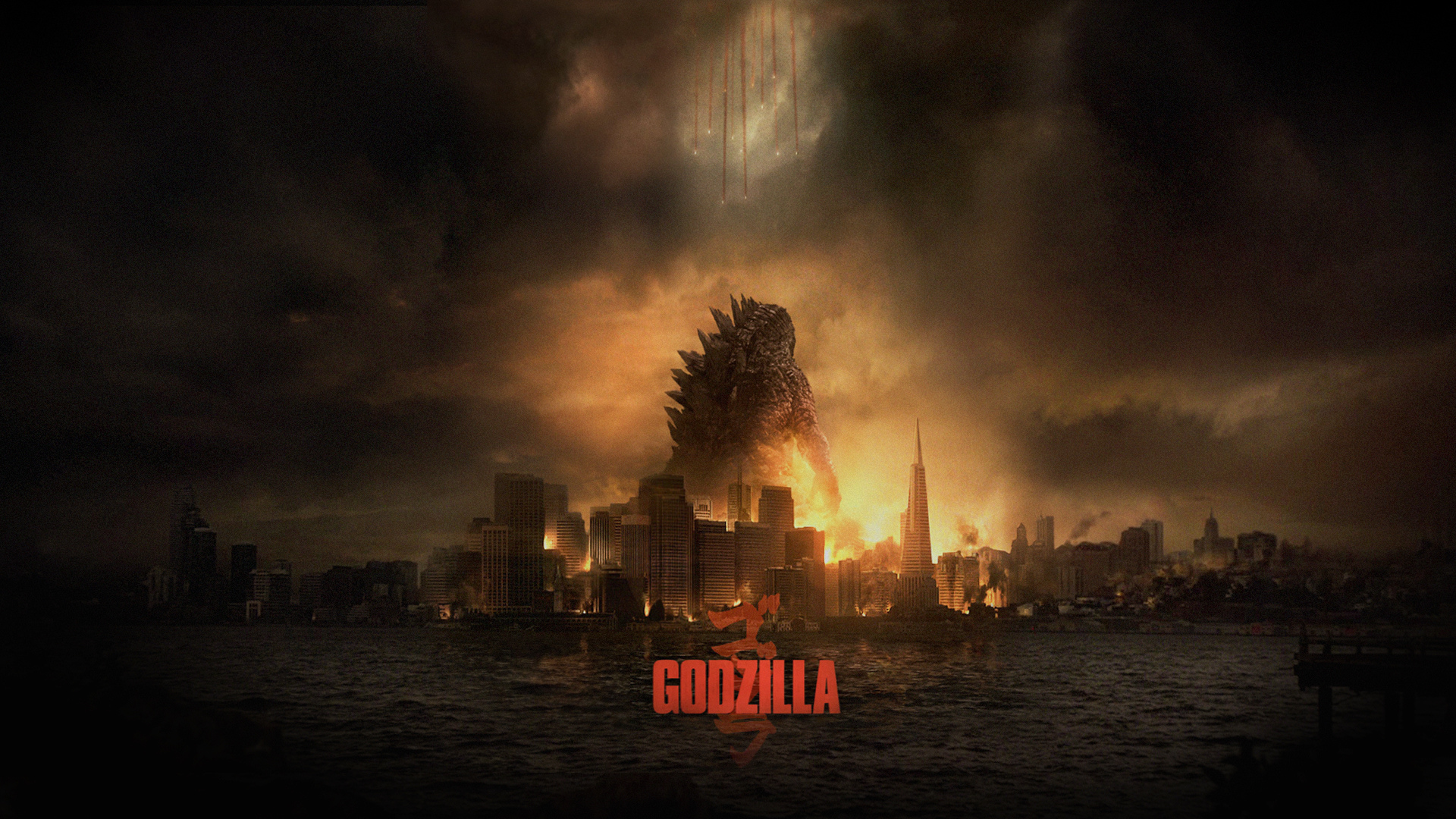 New Godzilla 2014 Desktop Wallpaper