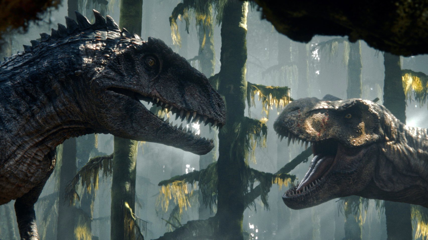 Jurassic World 3 Giganotosaurus vs. T-Rex