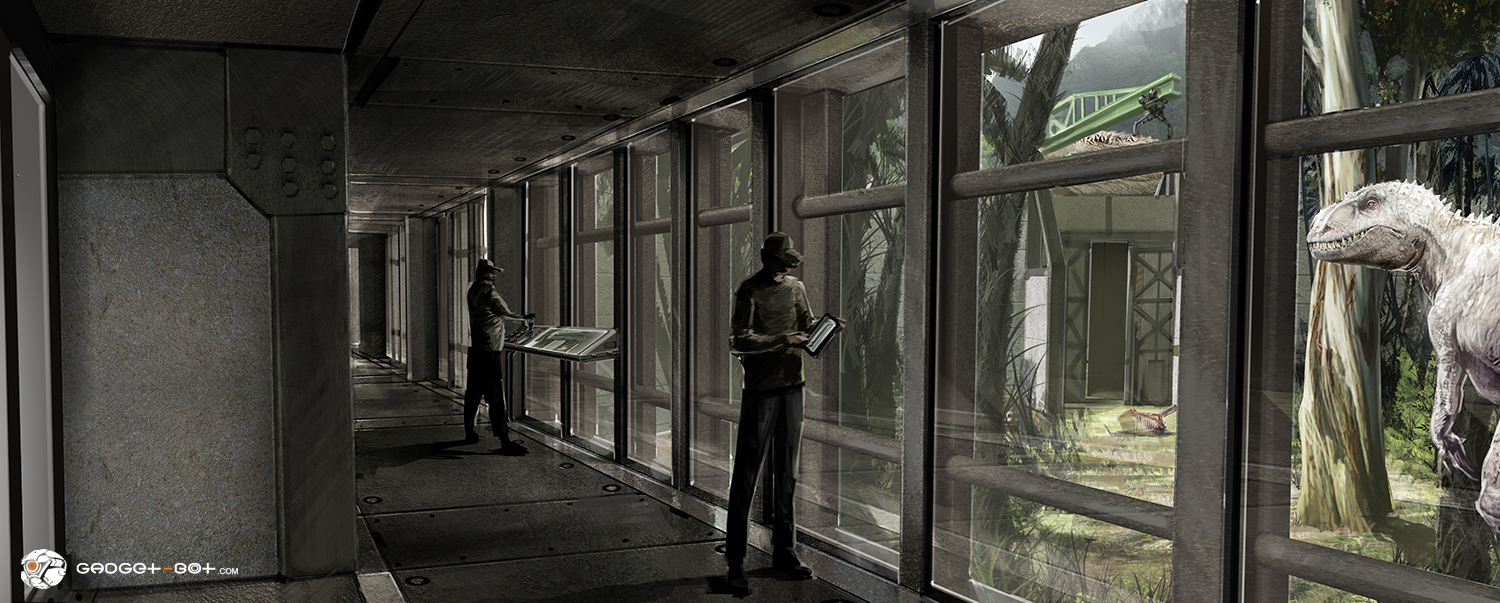 Jurassic World Movie Concept Artwork