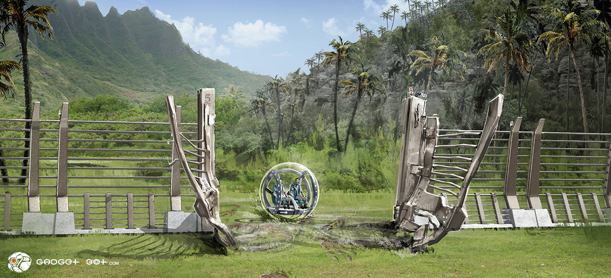 Jurassic World Movie Concept Artwork