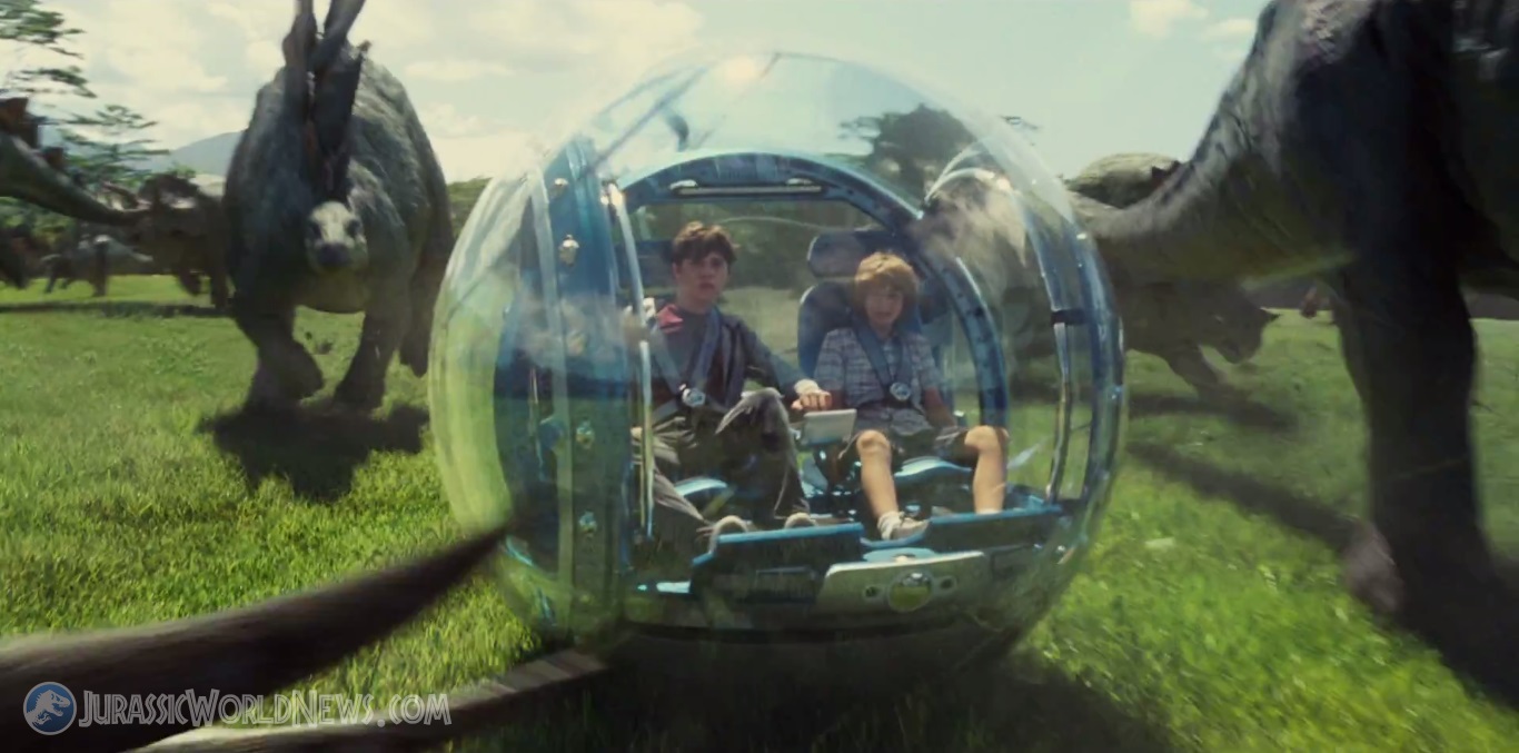 Jurassic World Super Bowl Trailer Screenshots