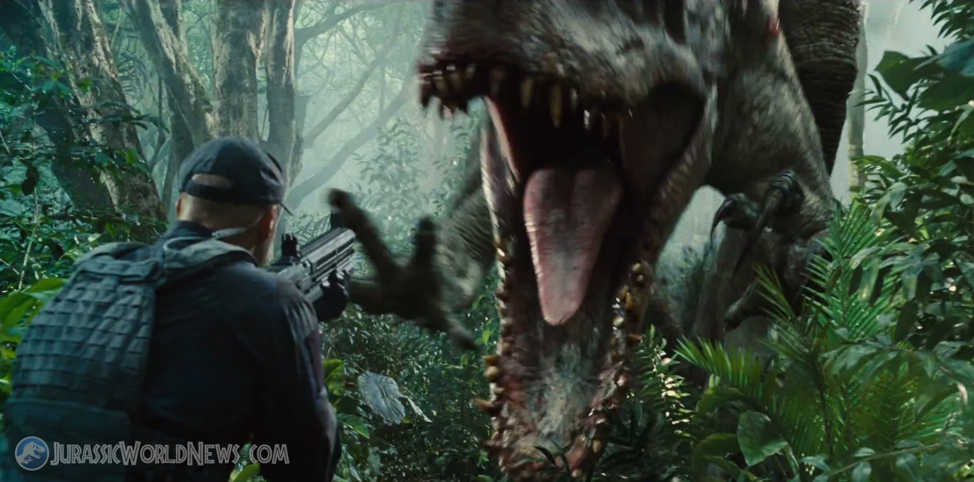 Jurassic World Super Bowl Trailer Screenshots